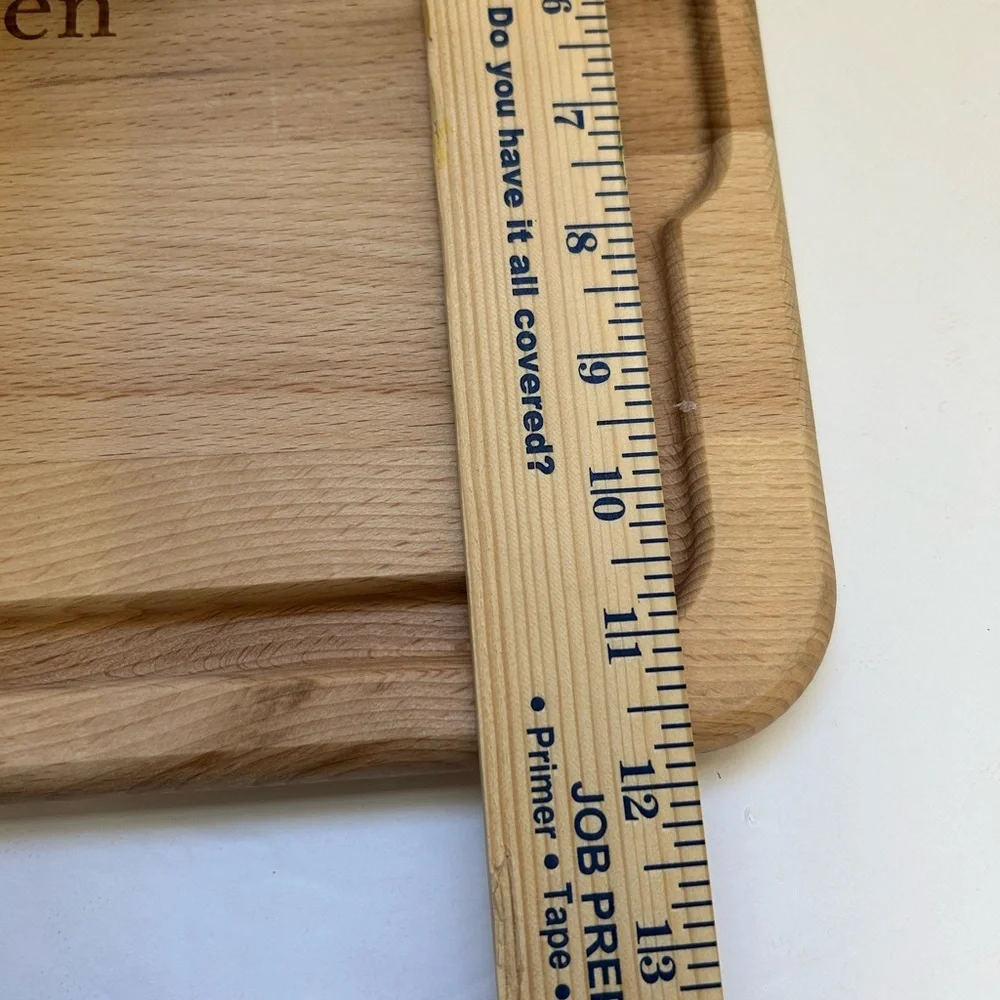 Key To Our Home Personalized Hardwood Cutting Board- 12x17 - name DEBORAH